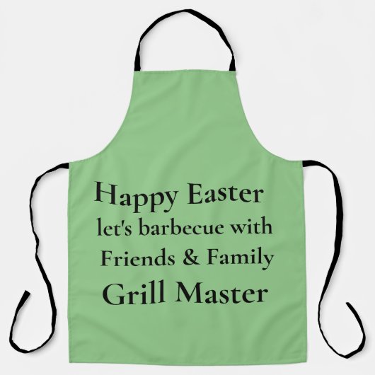 All-over Print Apron Schort (Voorkant)