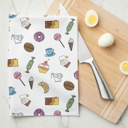 All-over Print Apron Theedoek (Quarter Fold)