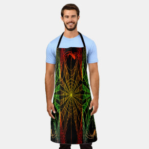 All-over Print Apron voor spinnen en webs Schort