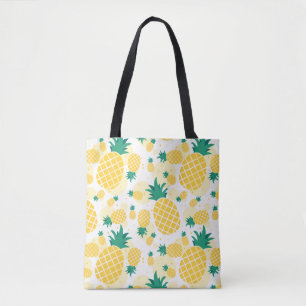 All-Over-Print Canvas tas ananas