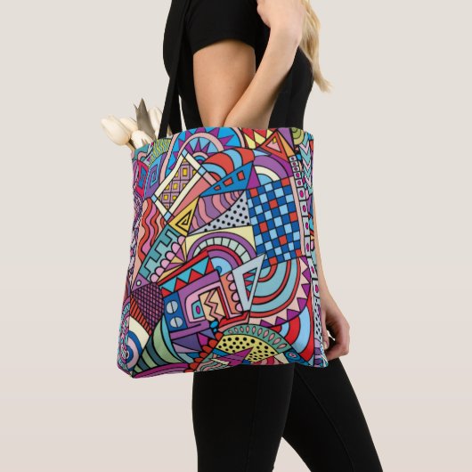 All-Over-Print Canvas tas – Gemiddeld (Dichtbij)