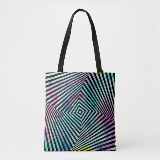 All-Over-Print Canvas tas, gemiddeld Draagtas (Voorkant)