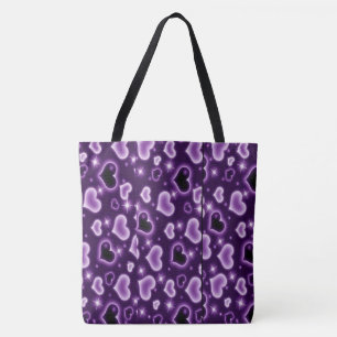 All-Over-Print Canvas tas, groot Draagtas