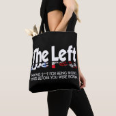 All-Over-Print Canvas tas - links, gedefinieerd... (Dichtbij)