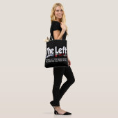 All-Over-Print Canvas tas - links, gedefinieerd... (Op model)