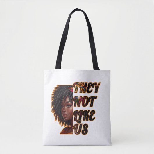 All-over-print Canvas tas, medium - ze houden niet Draagtas (Voorkant)