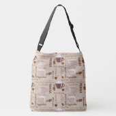 All-Over-Print Cross Body Bag, medium Crossbody Tas (Achterkant)