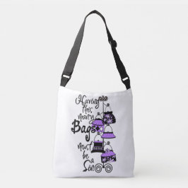 All-Over-Print Cross Body Bag, medium Crossbody Tas