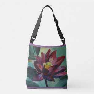All-Over-Print Cross Body Bag met aankleuring Crossbody Tas