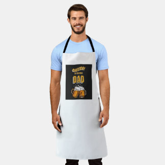 All-Over Print father's day apron Schort