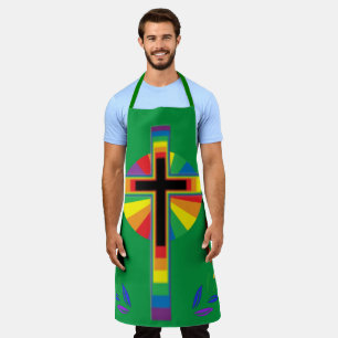 All-over Print Gay Christelijk Clergy Schort
