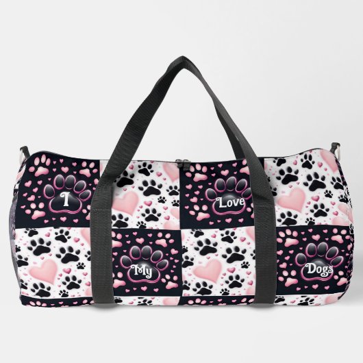 all-over print grote plunjezak (Achterkant)