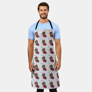All-Over Print Kerstkous Schort