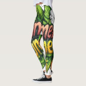 All-Over Print Leggings (Gauche)