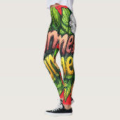 All-Over Print Leggings (Gauche)