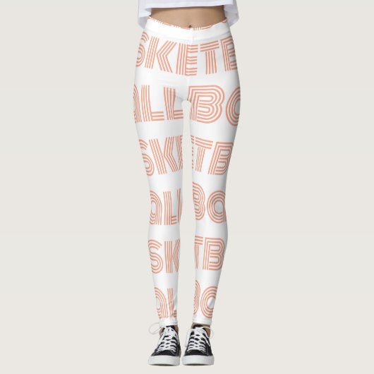 All-Over-Print Leggings (Voorkant)