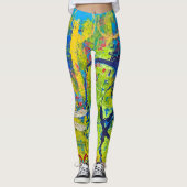 All-Over-Print Leggings (Voorkant)