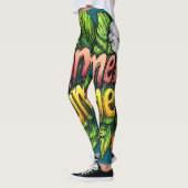 All-Over Print Leggings (Gauche)