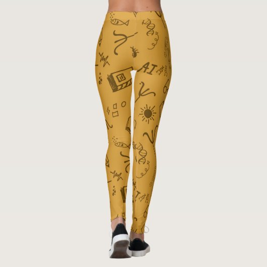All-Over-Print Leggings (Achterkant)