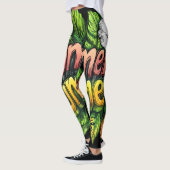All-Over Print Leggings (Gauche)