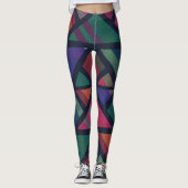 All-Over-Print Leggings (Voorkant)