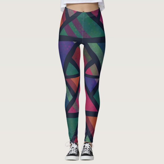 All-Over-Print Leggings (Voorkant)