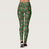 All-over Print Leggings voor Holly en Berries (Achterkant)