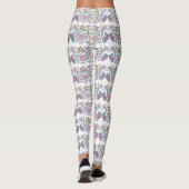 All-over-print Leggings Wing Heart Star Design (Achterkant)
