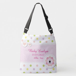 All Over Print Persoonlijke Baby Tote Schoudertas Crossbody Tas