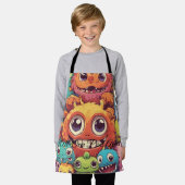 All-Over Print Schort (Gedragen)