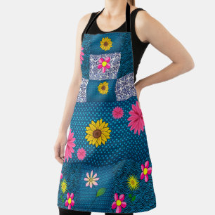 All Over Print Schort Bloemen Bloemen