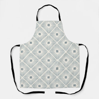 All-Over Print Schort Geometrische nestvierkanten
