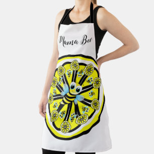All Over Print Schort Happy Bumblebee Lemon Mama B