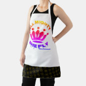 All-over print Schort, medium All Mighty She Fly Schort (Insitu)