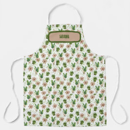 All-Over Print Schort met botanisch eendenpatroon