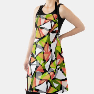 All-over Print Schort naadloze geometrische drieho