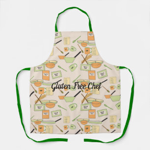 All-over Print Schort voor Gluten Free Cooks