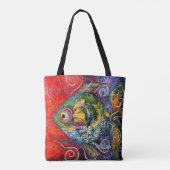 All-Over-Print Tas, schouder Tas (Achterkant)