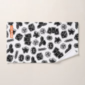 All-Over-Print Towel set voor toetsenbordspelpatro Bad Handdoek (Handdoek)