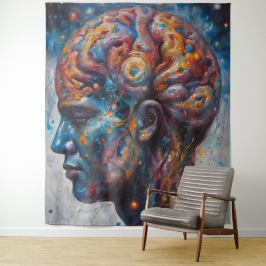 All Over Print Wandkleed (In situ)