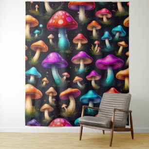 All-over print wandkleed