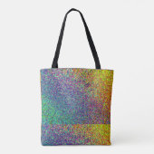 All-Over Rainbow Confetti Draagtas (Achterkant)