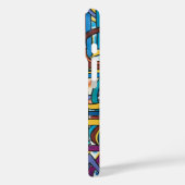 All Paths Go There-Hand Painted Abstract Art Case-Mate iPhone Case (Achterkant / Links)
