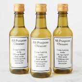 All Purpose Cleaner-label Wijn Etiket (Flessen)