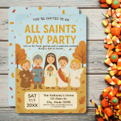 All Saints Day Kostuum Party Uitnodiging
