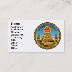 All Seeing Eye Carte de visite - Personnalisable!