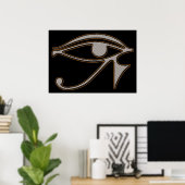 All Seeing Eye Of Ra Poster (Bureau à domicile)