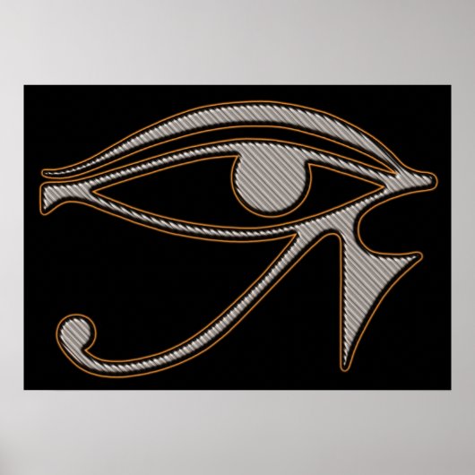All Seeing Eye Of Ra Poster (Devant)