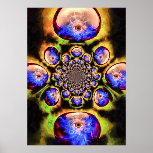 All seeing eye poster (Voorkant)