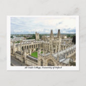 All Souls College, Universiteit van Oxford, Engela Briefkaart (Voorkant)